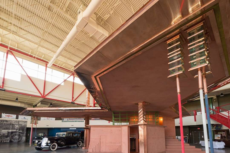 Illustration for article titled A Gas Station Frank Lloyd Wright Designed 87 Years Ago Is Now Finished
